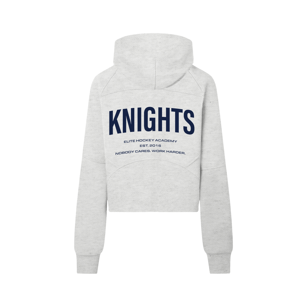 Cropped Half-Zip Hoodie