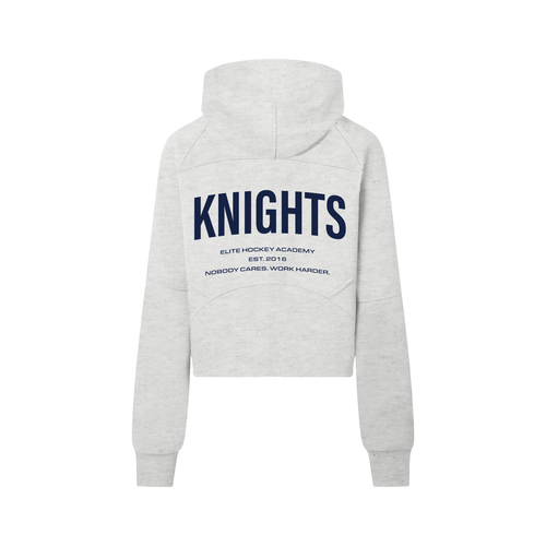 Cropped Half-Zip Hoodie