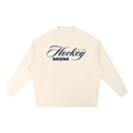 Knitted Round Neck Oversize Sweatshirt